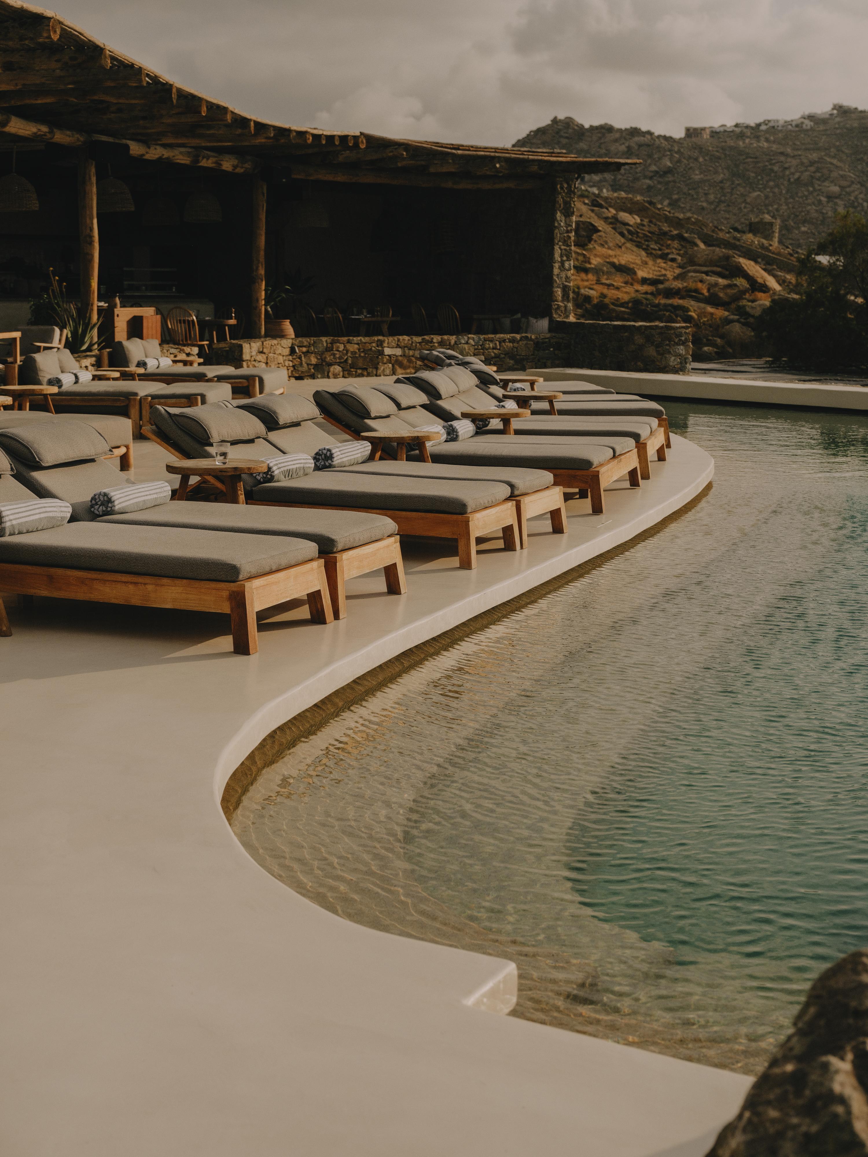 Hotel Soho Roc House Mykonos Strand Paraga Exterior foto