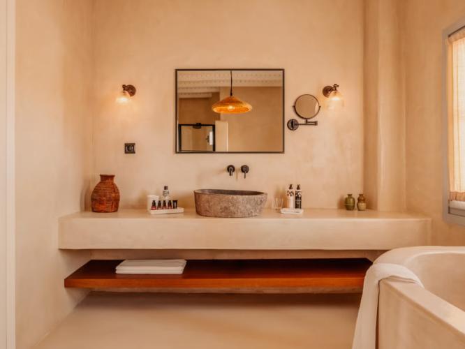 Hotel Soho Roc House Mykonos Strand Paraga Zimmer foto
