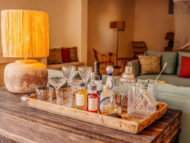 Hotel Soho Roc House Mykonos Strand Paraga Zimmer foto