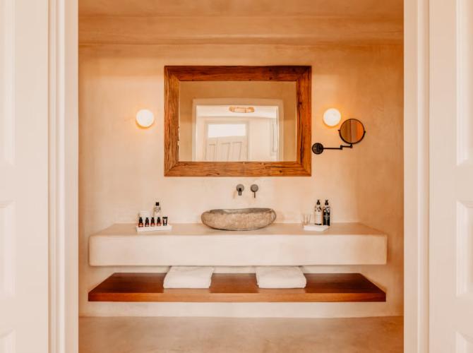 Hotel Soho Roc House Mykonos Strand Paraga Zimmer foto