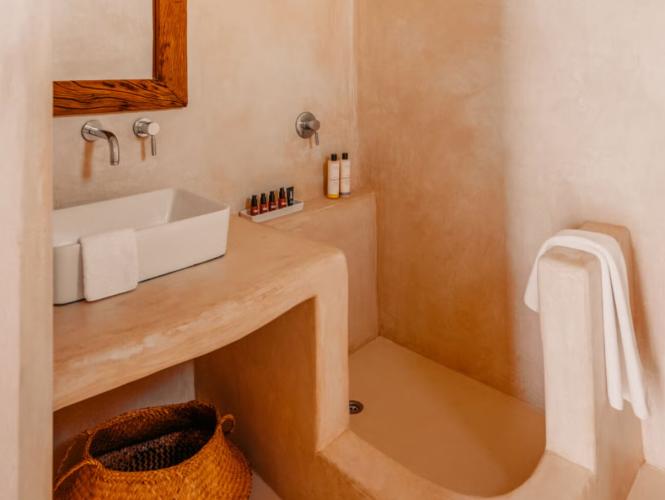 Hotel Soho Roc House Mykonos Strand Paraga Zimmer foto